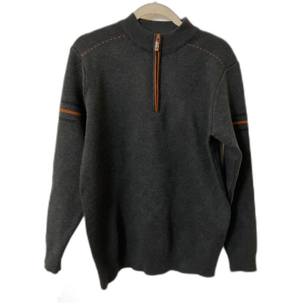Harlow & Lane Charleston charcoal quarter zip